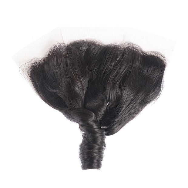 10A Grade 3/4 Spring Curl Fumi Human Hair bundles with 4x4 Closures &